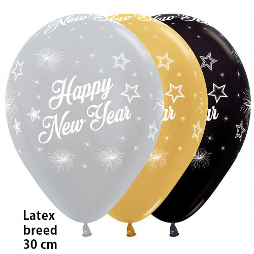 Nieuwjaar latex afhalen